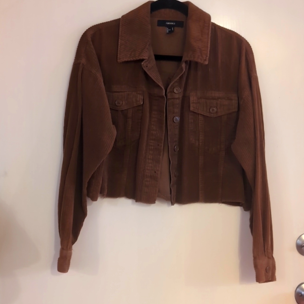 F21 coulderoy shacket - Picture 2 of 4